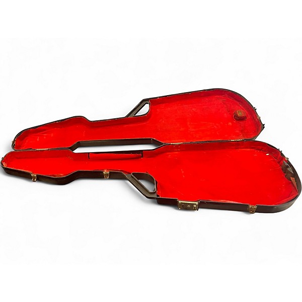 Vintage 1960s Teisco WG-4L Red Solid Body Electric Guitar