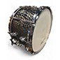 Used Gretsch Drums 14in Hammered Steel Snare 14x8 Black Steel Drum thumbnail