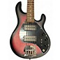 Used Sterling by Music Man Stingray 5 Crimson Red Burst Electric Bass Guitar