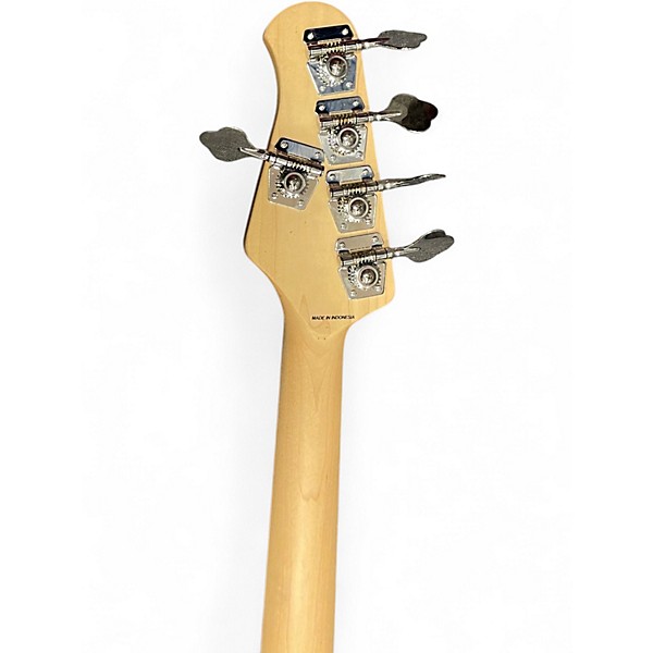 Used Sterling by Music Man Stingray 5 Crimson Red Burst Electric Bass Guitar