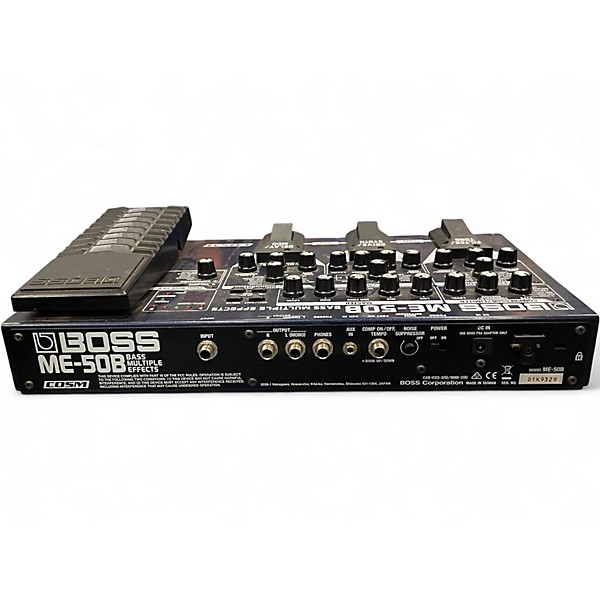 Used BOSS ME50B Bass Multi Bass Effect Pedal