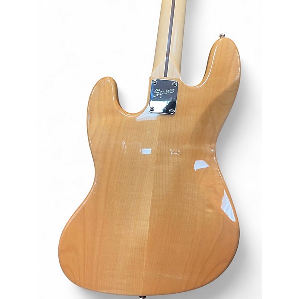 Used Squier Classic Vibe 70s Jazz Bass Natural Electric Bass Guitar