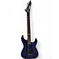 Used Ltd  MH 100 Blue Solid Body Electric Guitar thumbnail