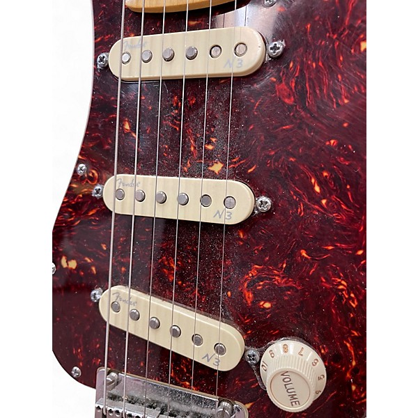 Used Fender American Deluxe Telecaster Pearl White Solid Body Electric Guitar