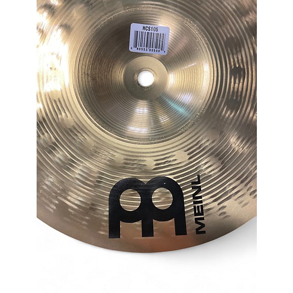 Used MEINL 10in HCS Splash Cymbal