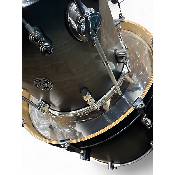 Used PDP by DW 3 Piece Concept Series Charcoal Burst Lacquer Drum Kit