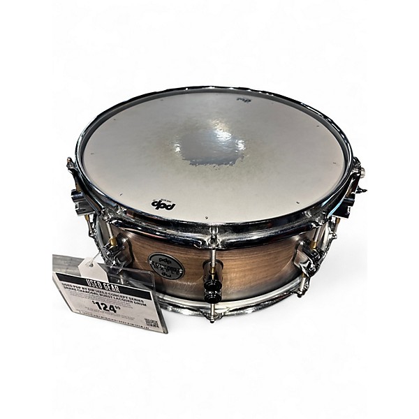 Used PDP by DW 14X5.5 Concept Series Snare Charcoal Burst Lacquer Drum