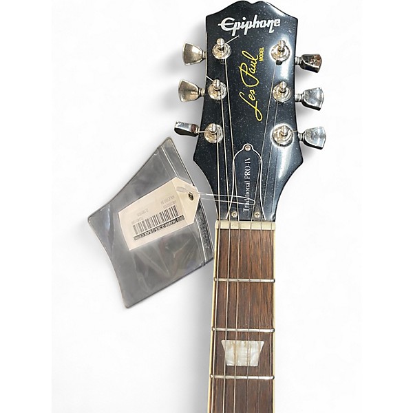 Used Epiphone Les Paul Traditional Pro IV Wine Red Solid Body Electric Guitar