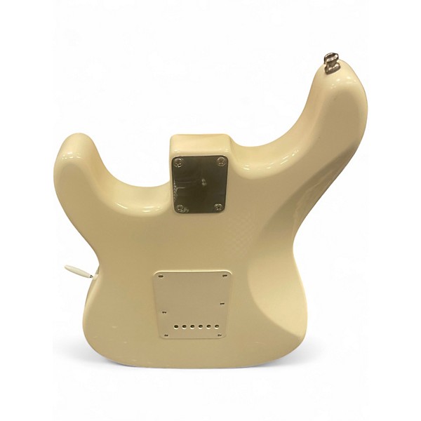 Used Fender Artist Series Jimmie Vaughan Tex-Mex Stratocaster Olympic White Solid Body Electric Guitar