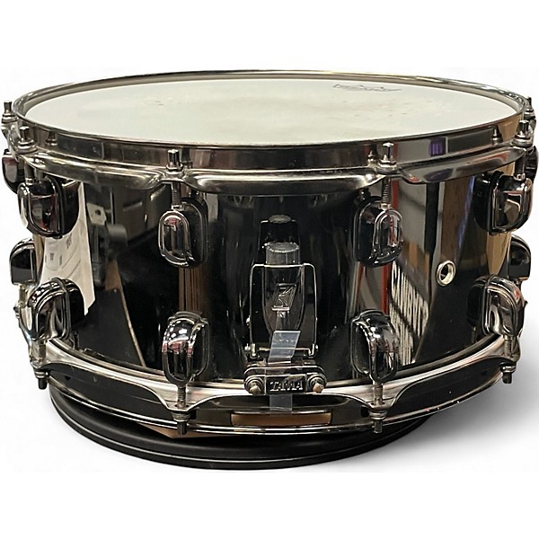 Used TAMA 14X6.5 S.L.P Snare Black Brass Drum