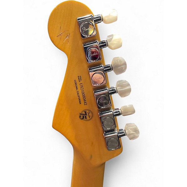 Used Fender American Professional II Stratocaster 3 Color Sunburst Solid Body Electric Guitar