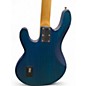 Used Sterling by Music Man Sub 4 Blue Electric Bass Guitar