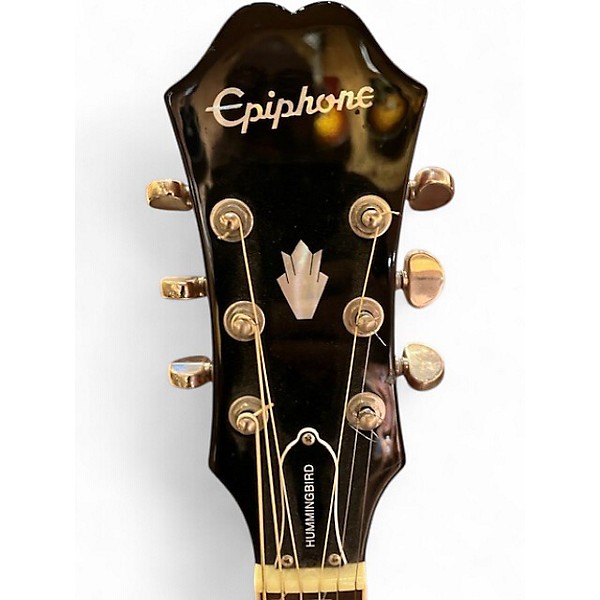 Used Epiphone Hummingbird Pro Heritage Cherry Sunburst  Acoustic Electric Guitar