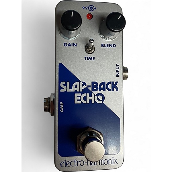 Used Electro-Harmonix SLAPBACK ECHO Effect Pedal