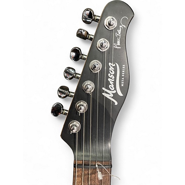 Used Manson Guitars MBM-1 MATTHEW BELLAMY SIGNATURE Satin Black Solid Body Electric Guitar