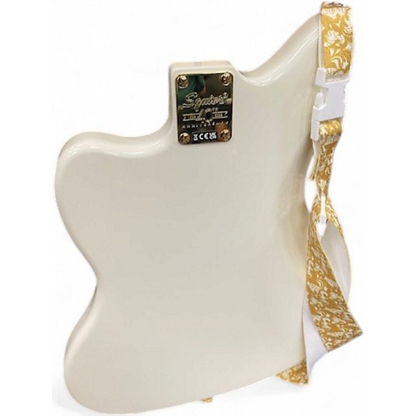 Used Squier 40TH Anniversary Jazzmaster Arctic White Solid Body Electric Guitar