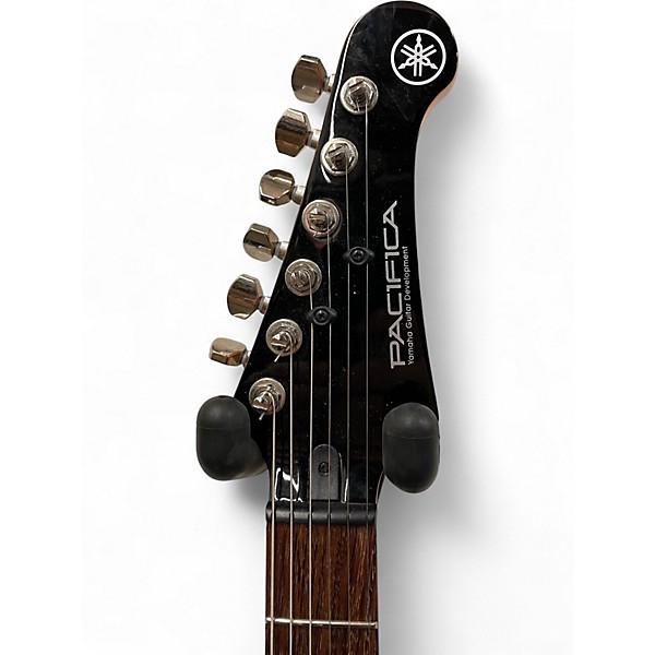 Used Yamaha Pac611h Black Solid Body Electric Guitar