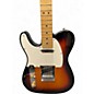 Used Fender Player Telecaster Left Handed 3 Color Sunburst Solid Body Electric Guitar