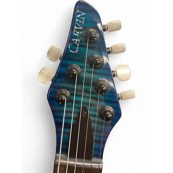 Used Carvin HF2HF2 Allan Holdsworth Fatboy Blue Solid Body Electric Guitar