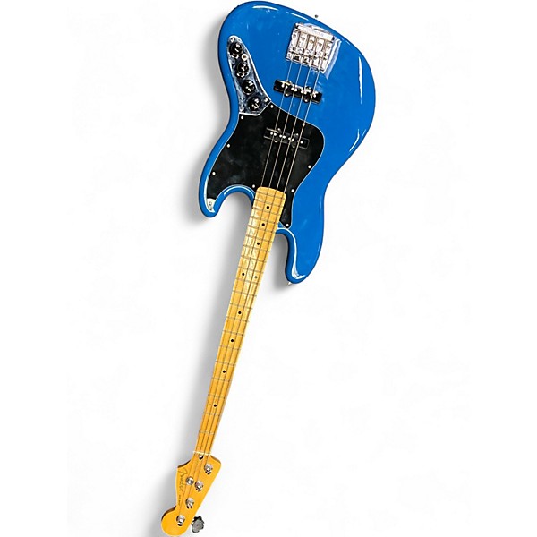 Used Fender PLAYER II MODIFIED JAZZ BASS Blue Electric Bass Guitar