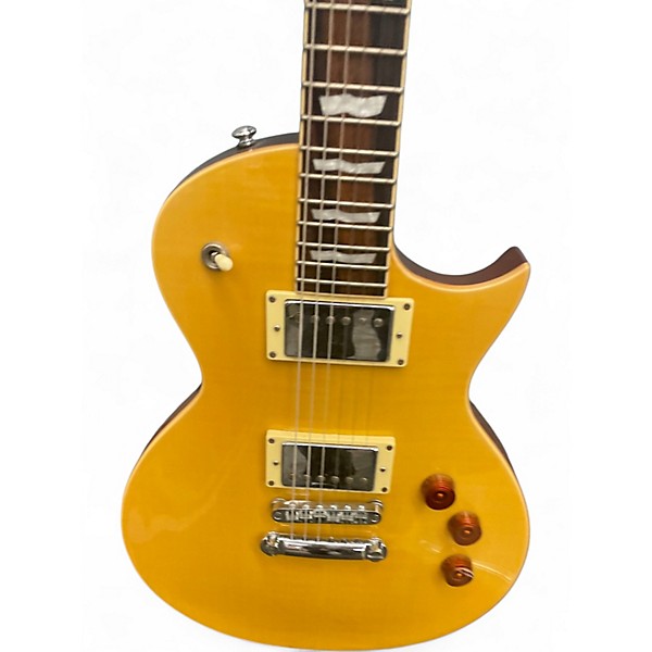 Used ESP LTD EC256FM Lemon Drop Solid Body Electric Guitar