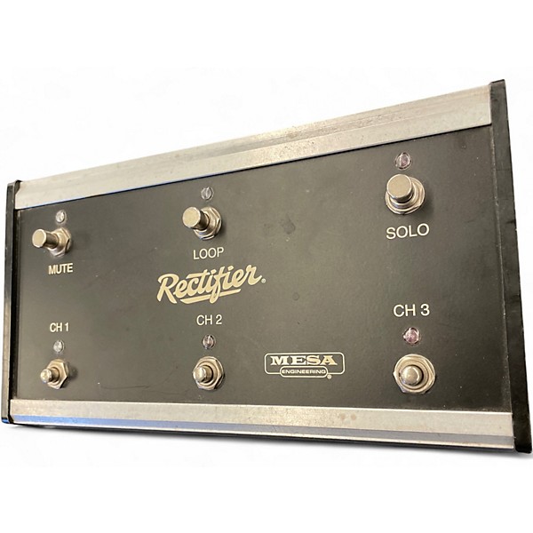 Used MESA/Boogie 6-Button Footswitch, Dual and Triple Rectifier, 3 Channel, M Pedal