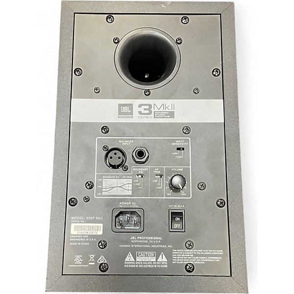 Used JBL 306P MKII Powered Monitor