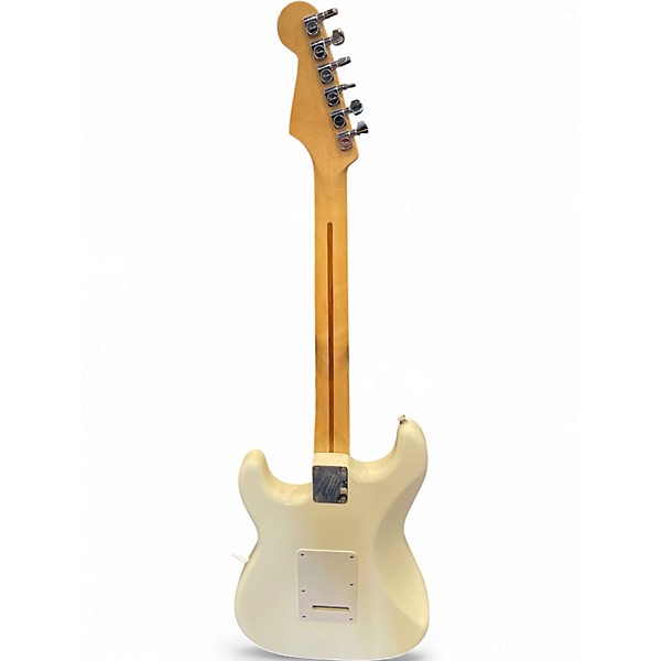 Used Fender Standard Stratocaster Arctic White Solid Body Electric Guitar