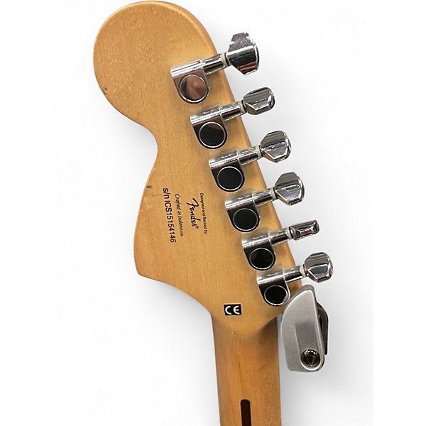 Used Squier Affinity Stratocaster Black Solid Body Electric Guitar