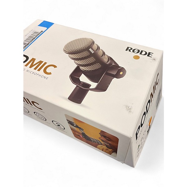 Used RODE PODMIC Dynamic Microphone