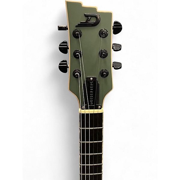 Used Duesenberg Fantom A Matte Olive Solid Body Electric Guitar