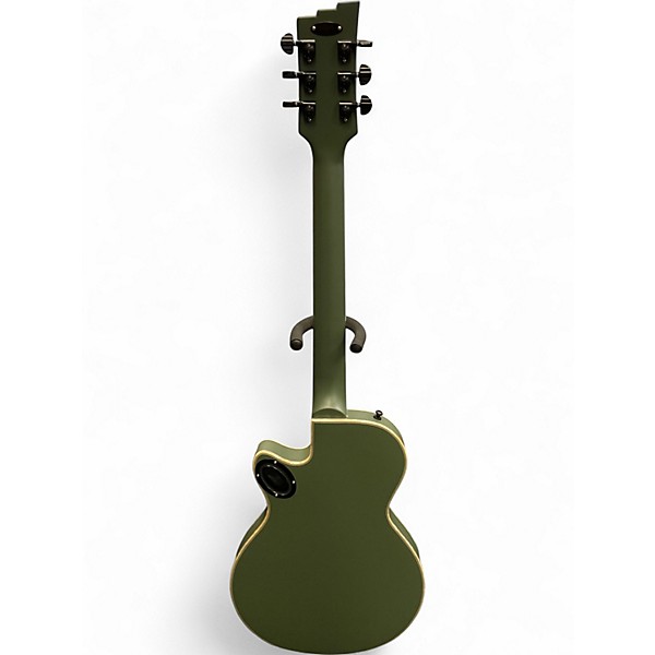 Used Duesenberg Fantom A Matte Olive Solid Body Electric Guitar