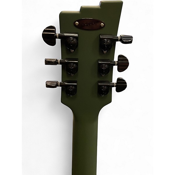 Used Duesenberg Fantom A Matte Olive Solid Body Electric Guitar