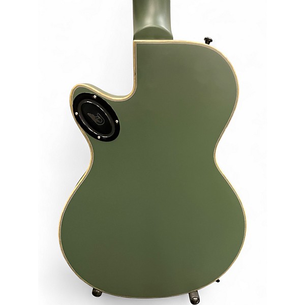 Used Duesenberg Fantom A Matte Olive Solid Body Electric Guitar