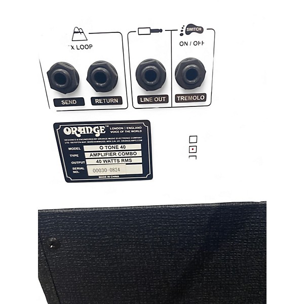 Used Orange Amplifiers O TONE 40 Guitar Combo Amp