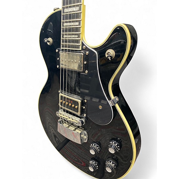 Used Hagstrom Standard Swede Black Solid Body Electric Guitar