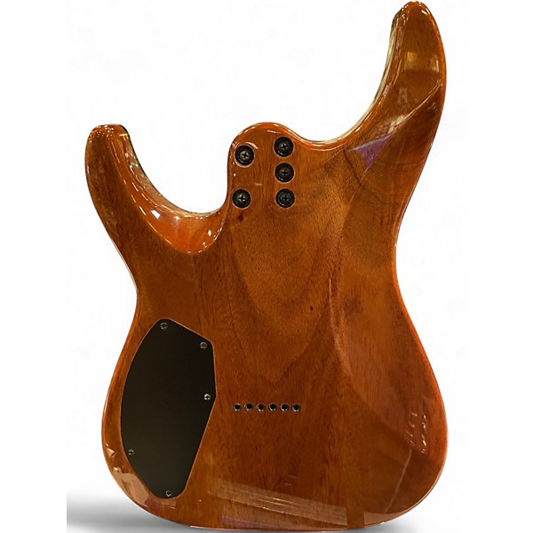 Used Schecter Guitar Research CR6 2 Tone Sunburst Solid Body Electric Guitar