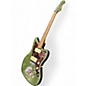 Used 2021 Fender Jazzmaster Olive Green  Solid Body Electric Guitar