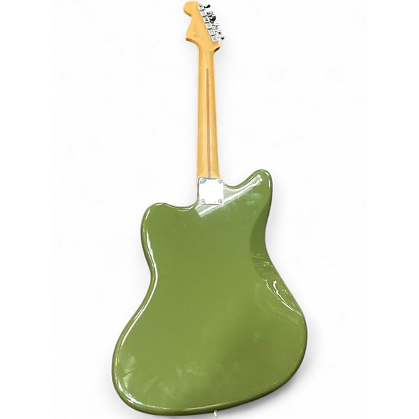 Used 2021 Fender Jazzmaster Olive Green  Solid Body Electric Guitar