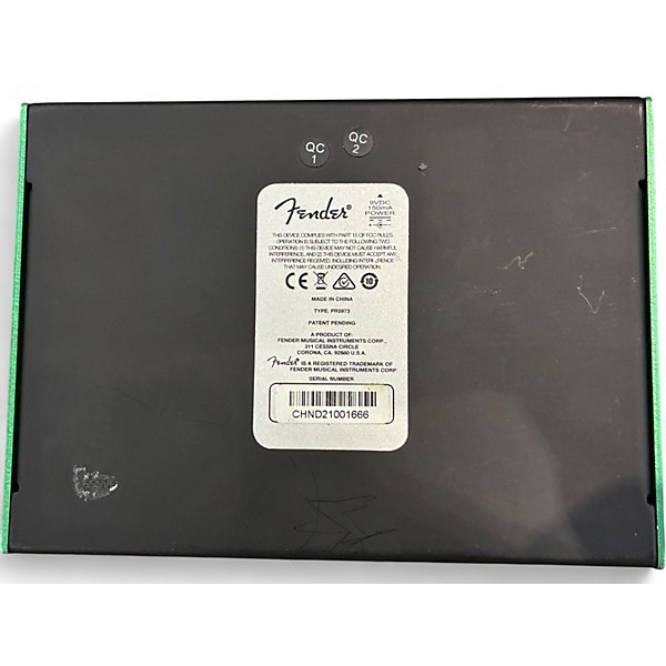 Used Fender Dual Marine Layer Reverb Effect Pedal