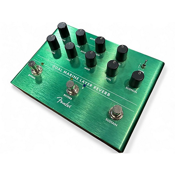 Used Fender Dual Marine Layer Reverb Effect Pedal