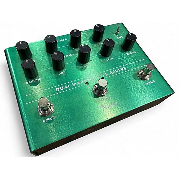 Used Fender Dual Marine Layer Reverb Effect Pedal