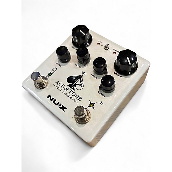 Used NUX Ace of Tone Dual Overdrive Effect Pedal