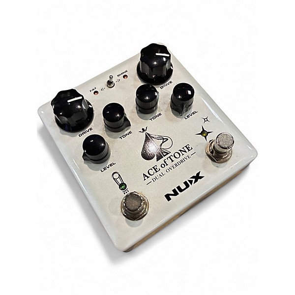 Used NUX Ace of Tone Dual Overdrive Effect Pedal
