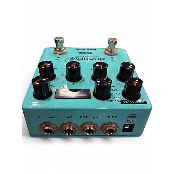 Used NUX Duotime Dual Delay Engine Effect Pedal