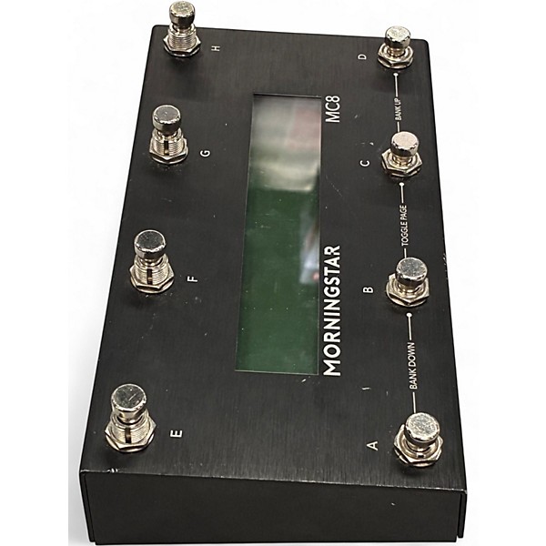 Used Morningstar MC8 MIDI Foot Controller