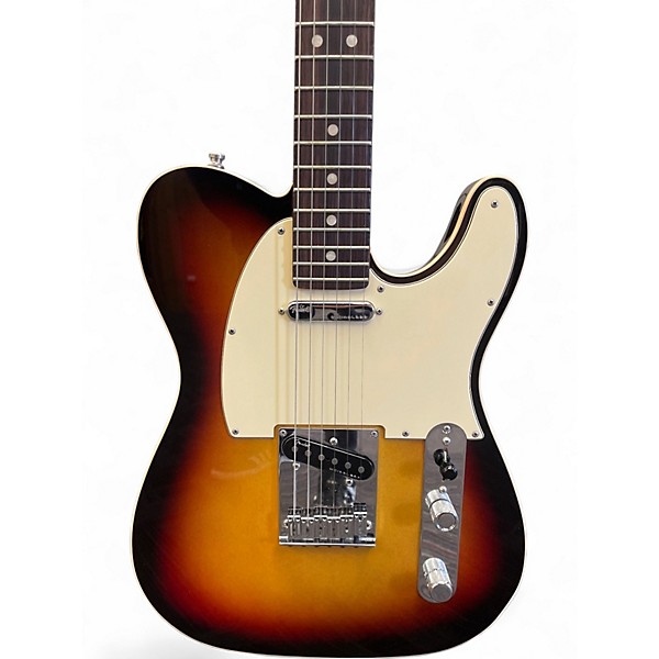 Used 2023 Fender American Ultra Telecaster 3 Color Sunburst Solid Body Electric Guitar