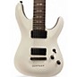 Used Schecter Guitar Research Demon 7 String White Solid Body Electric Guitar