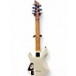 Used Schecter Guitar Research Demon 7 String White Solid Body Electric Guitar
