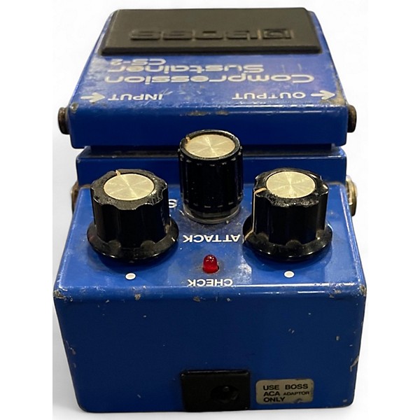 Used BOSS CS2 Compressor Sustainer Effect Pedal